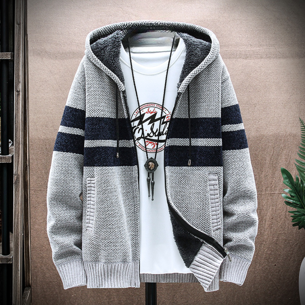 Drune | Bequeme Herrenjacke mit Kapuze