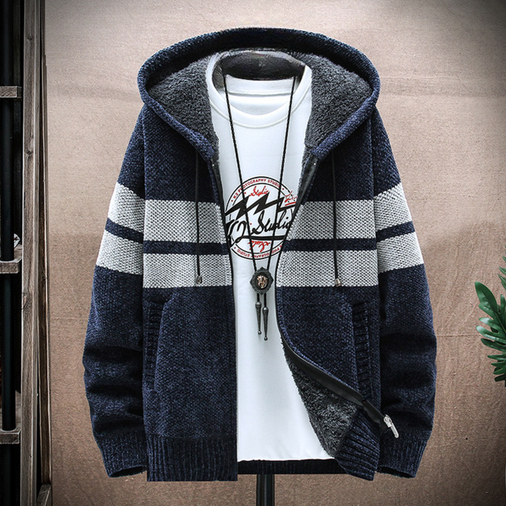 Drune | Bequeme Herrenjacke mit Kapuze