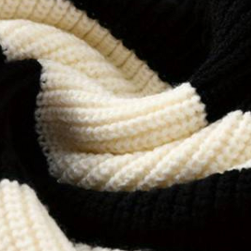 Drune | Farbblock Pullover für Herren