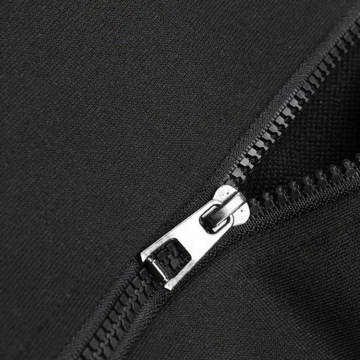 Drune | Praktischer Herren Kapuzenpullover Mit Reißverschluss