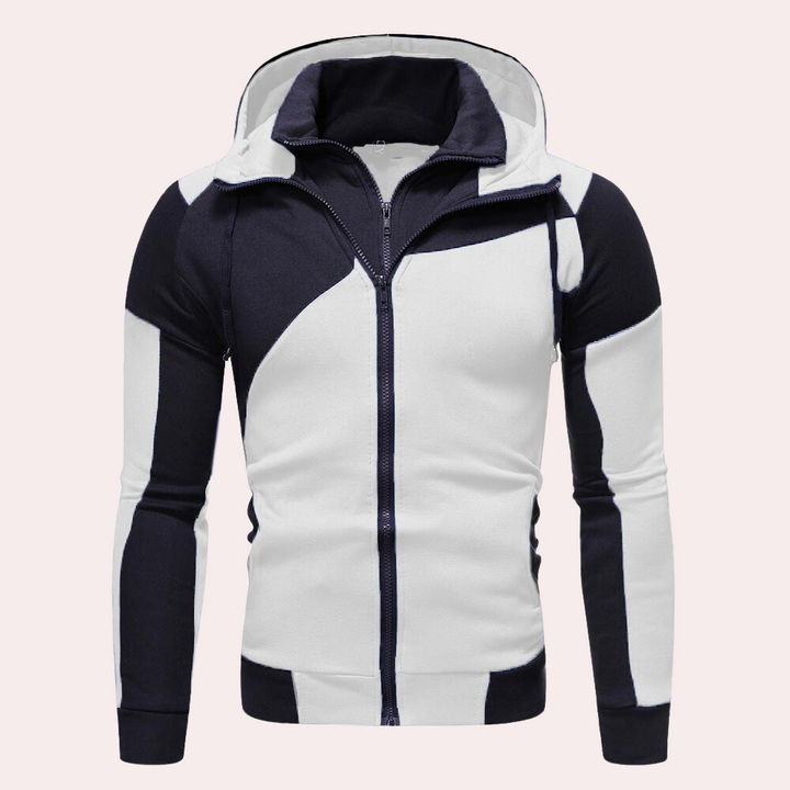 Drune | Herren Rits Kapuzenpullover für Jeden Anlass