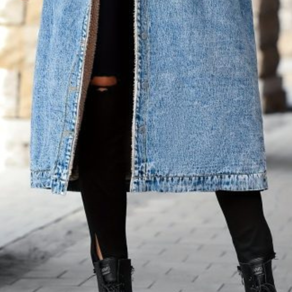Drune | Leichte Denimjacke für Frauen für den Winter