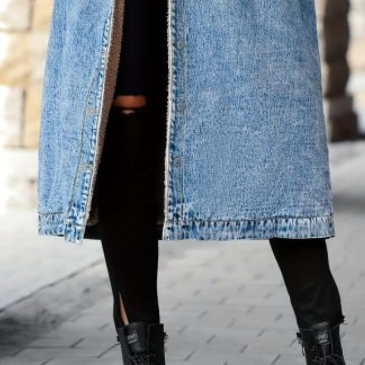 Drune | Leichte Denimjacke für Frauen für den Winter