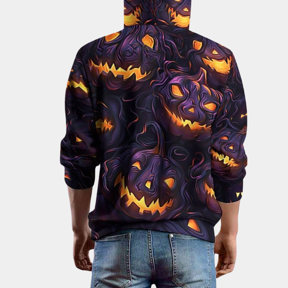 Drune | Halloween Kapuzenpullover für Männer