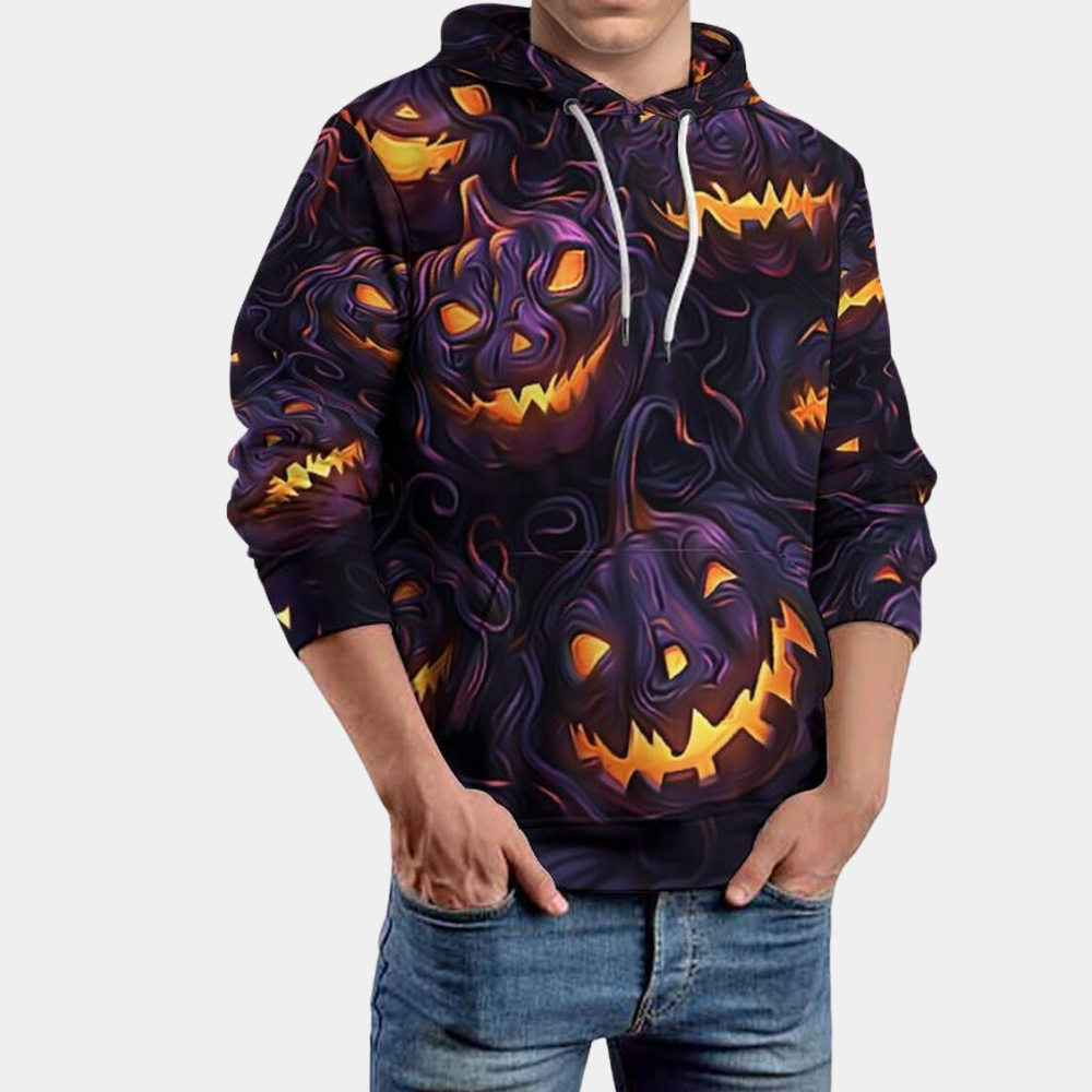 Drune | Halloween Kapuzenpullover für Männer