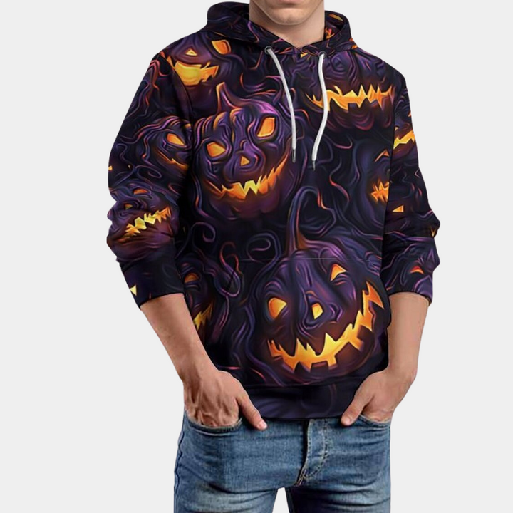 Drune | Halloween Kapuzenpullover für Männer