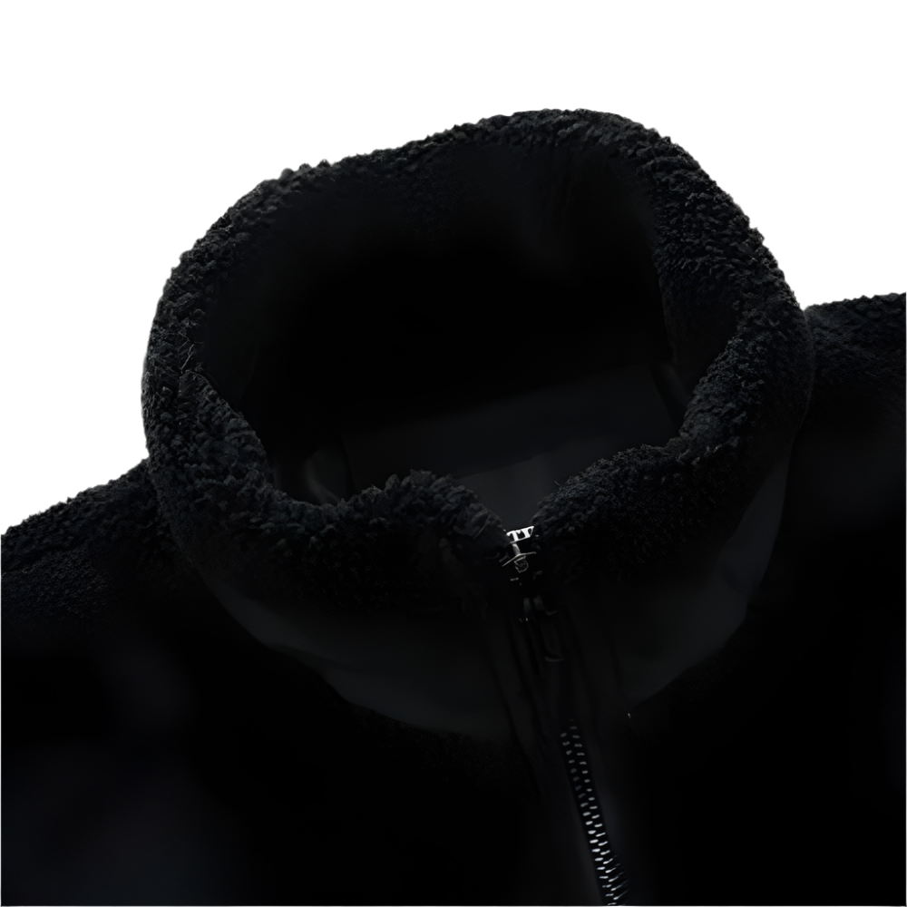 Drune | Herren Outdoor-Fleecejacke mit Reißverschluss und Verstärkten Details