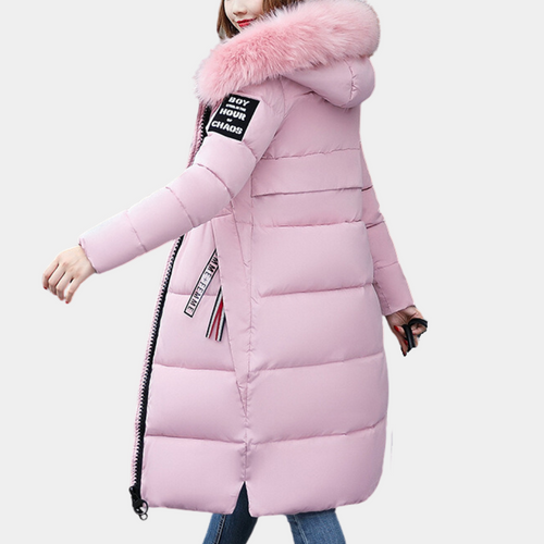Drune | stylische Damen gesteppte Jacke mit Kapuze