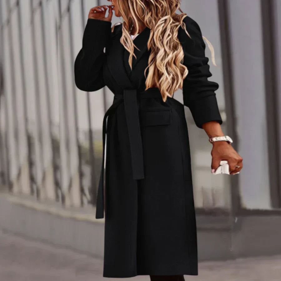 Drune | Elegante Damenjacke mit Modischem Gürtel