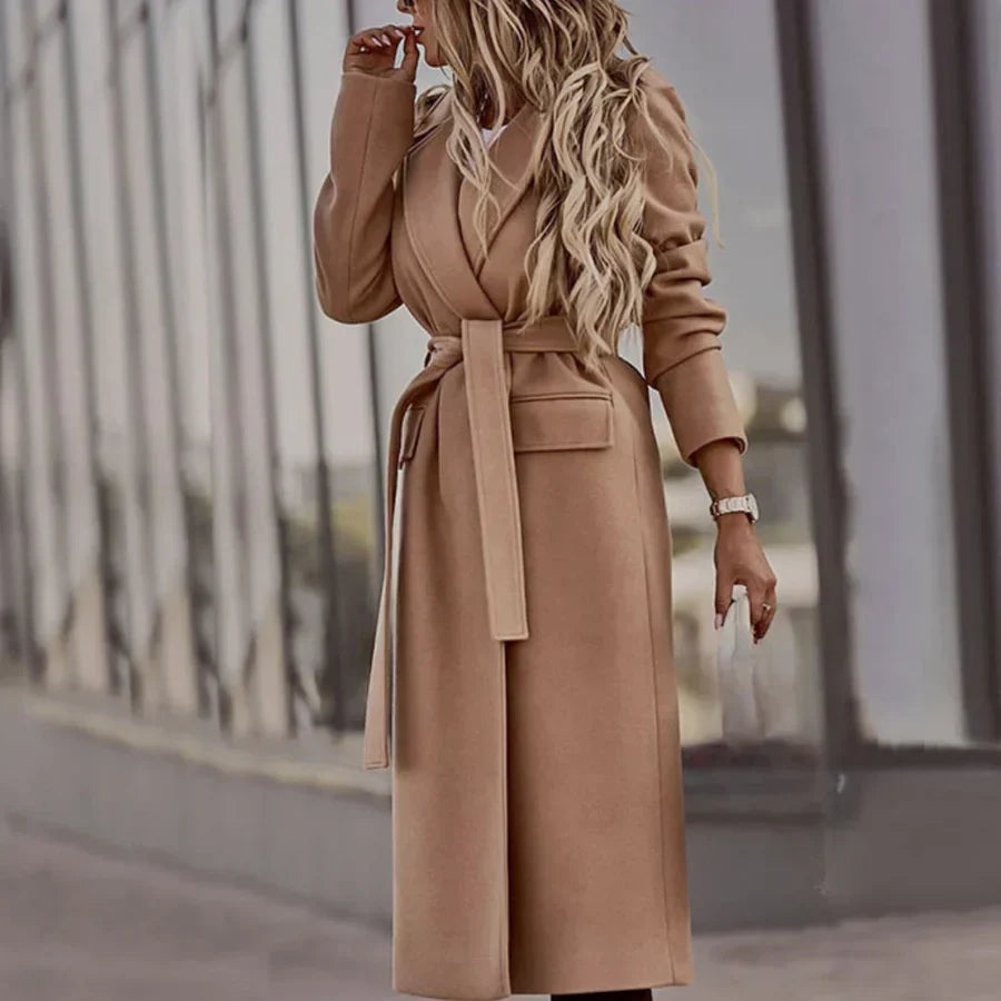 Drune | Elegante Damenjacke mit Modischem Gürtel