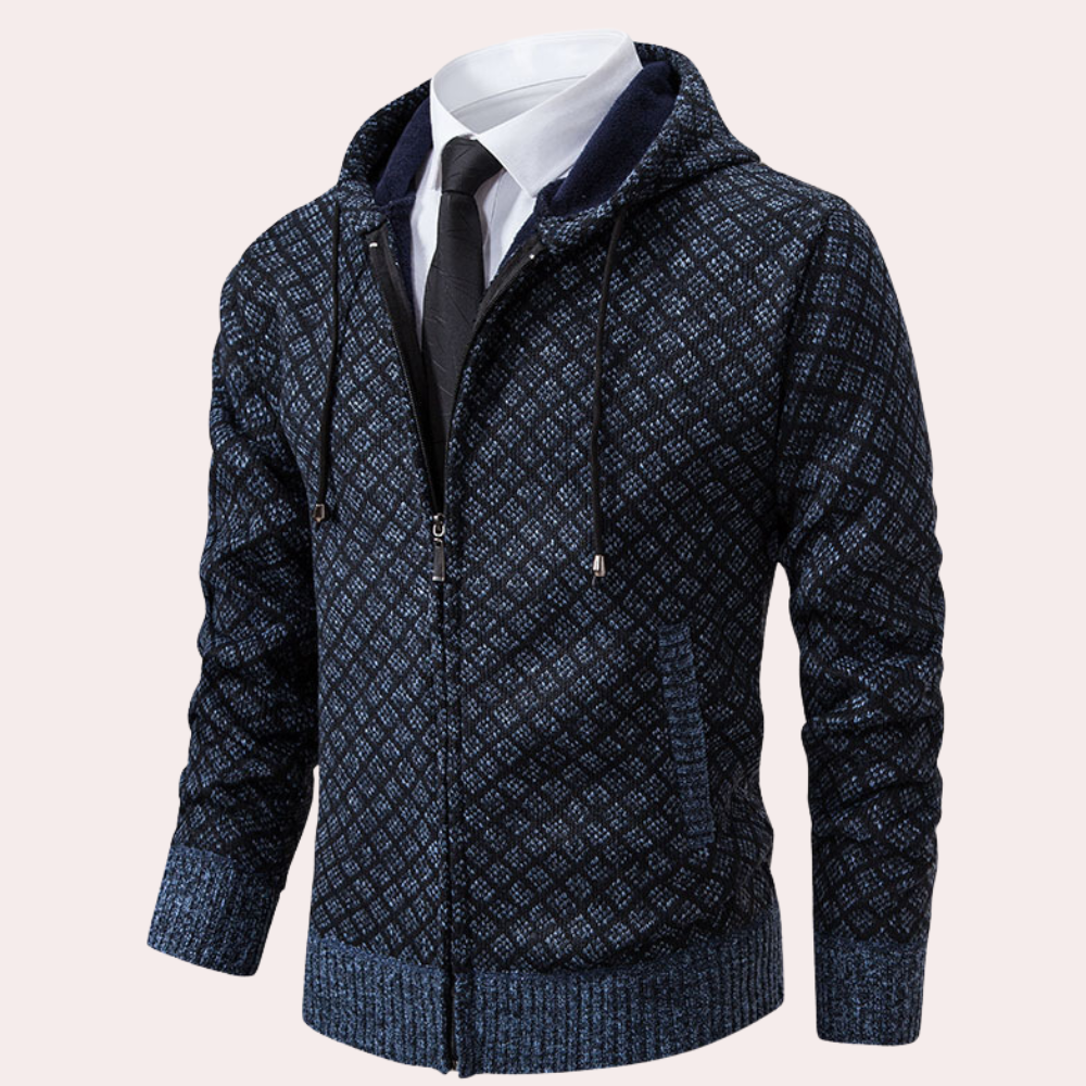 Drune | Bequemes, Warmes Herren Kapuzenpullover mit Kapuze