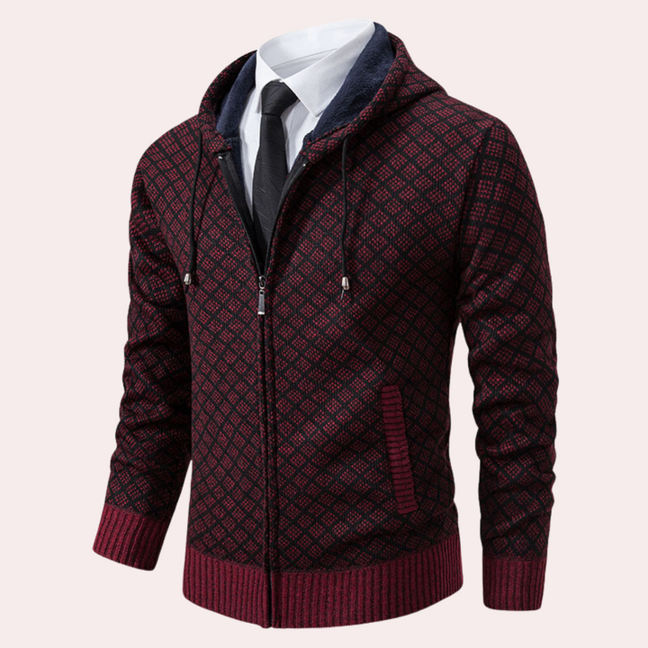 Drune | Bequemes, Warmes Herren Kapuzenpullover mit Kapuze