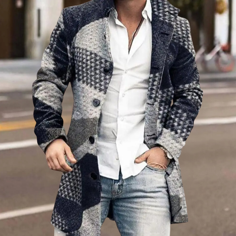Drune | Elegante Winterjacke Für Herren Mit Modernem Schnitt
