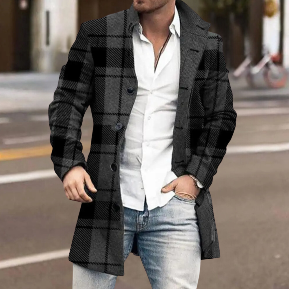 Drune | Elegante Winterjacke Für Herren Mit Modernem Schnitt