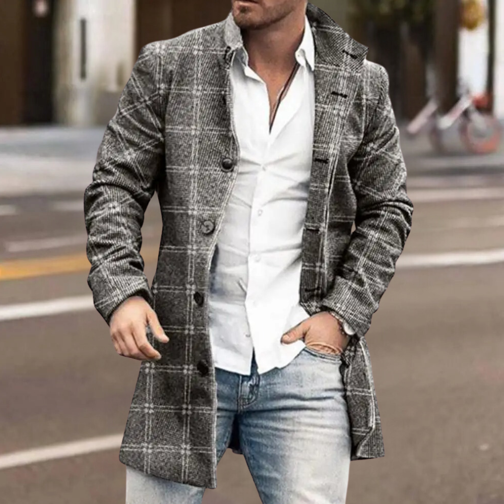 Drune | Elegante Winterjacke Für Herren Mit Modernem Schnitt