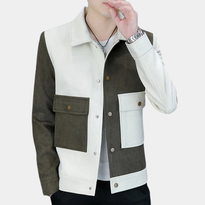 Drune | Jacke mit Farbkontrast für Männer