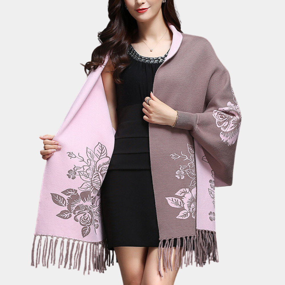 Drune | Damen Strickjacke mit Quasten