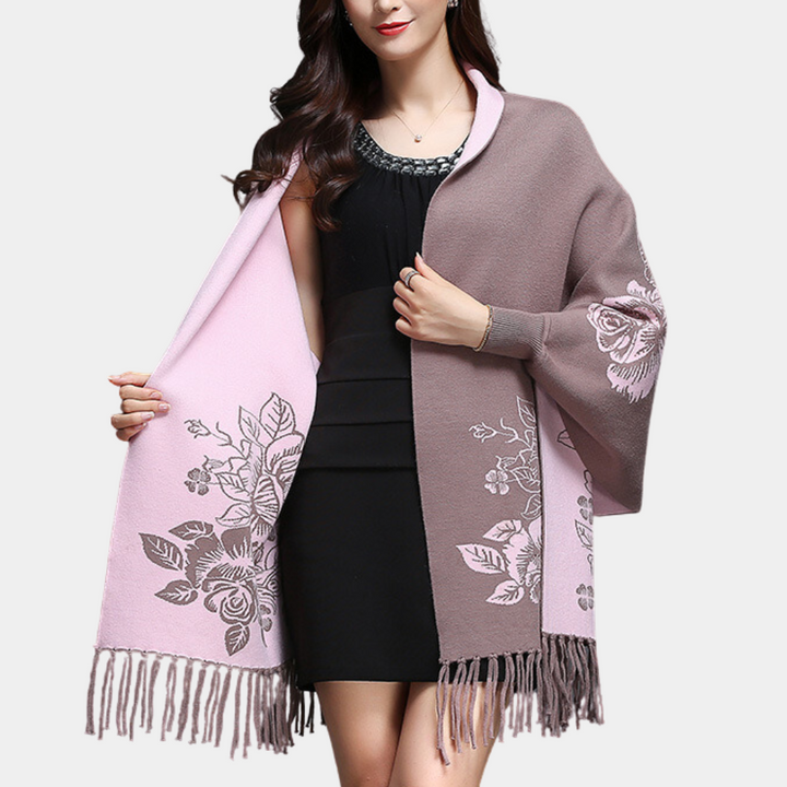 Drune | Damen Strickjacke mit Quasten