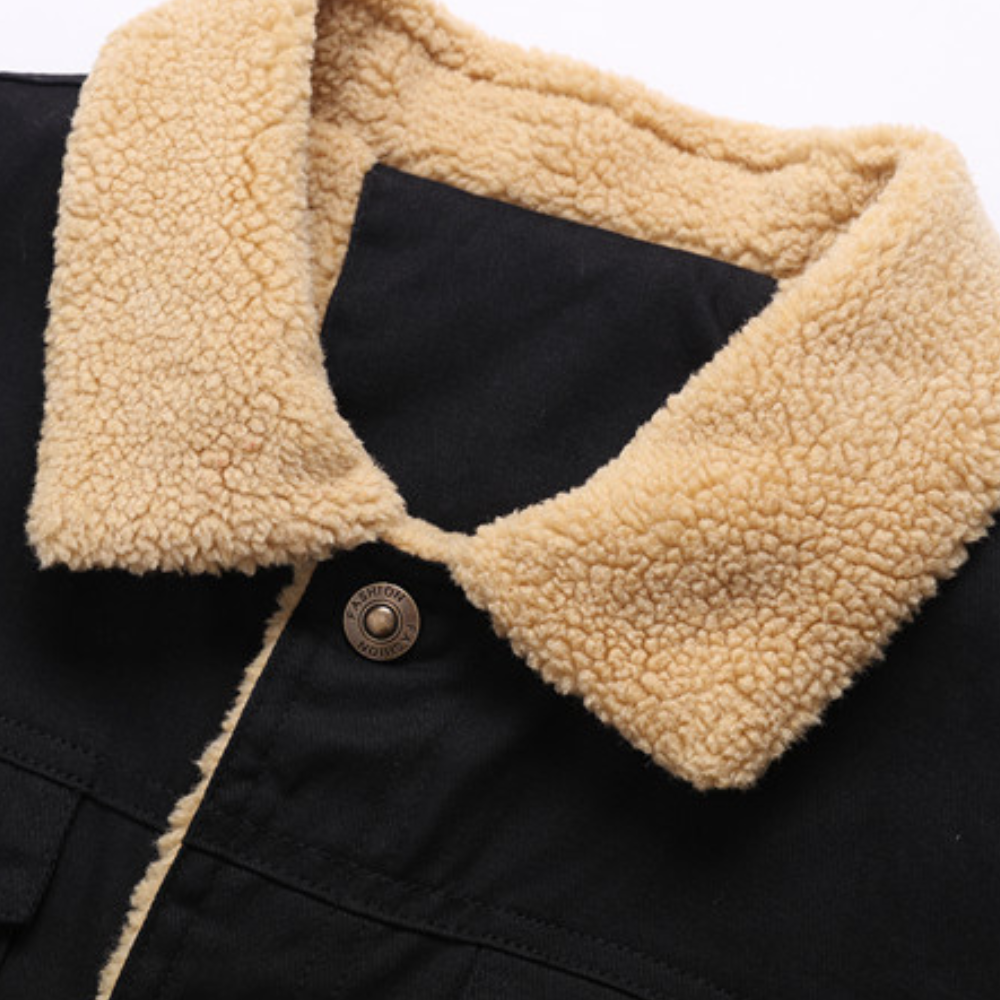 Drune | Winter Bomberjacke Vintage Stil - Warm gefüttert für Freizeit und Alltag