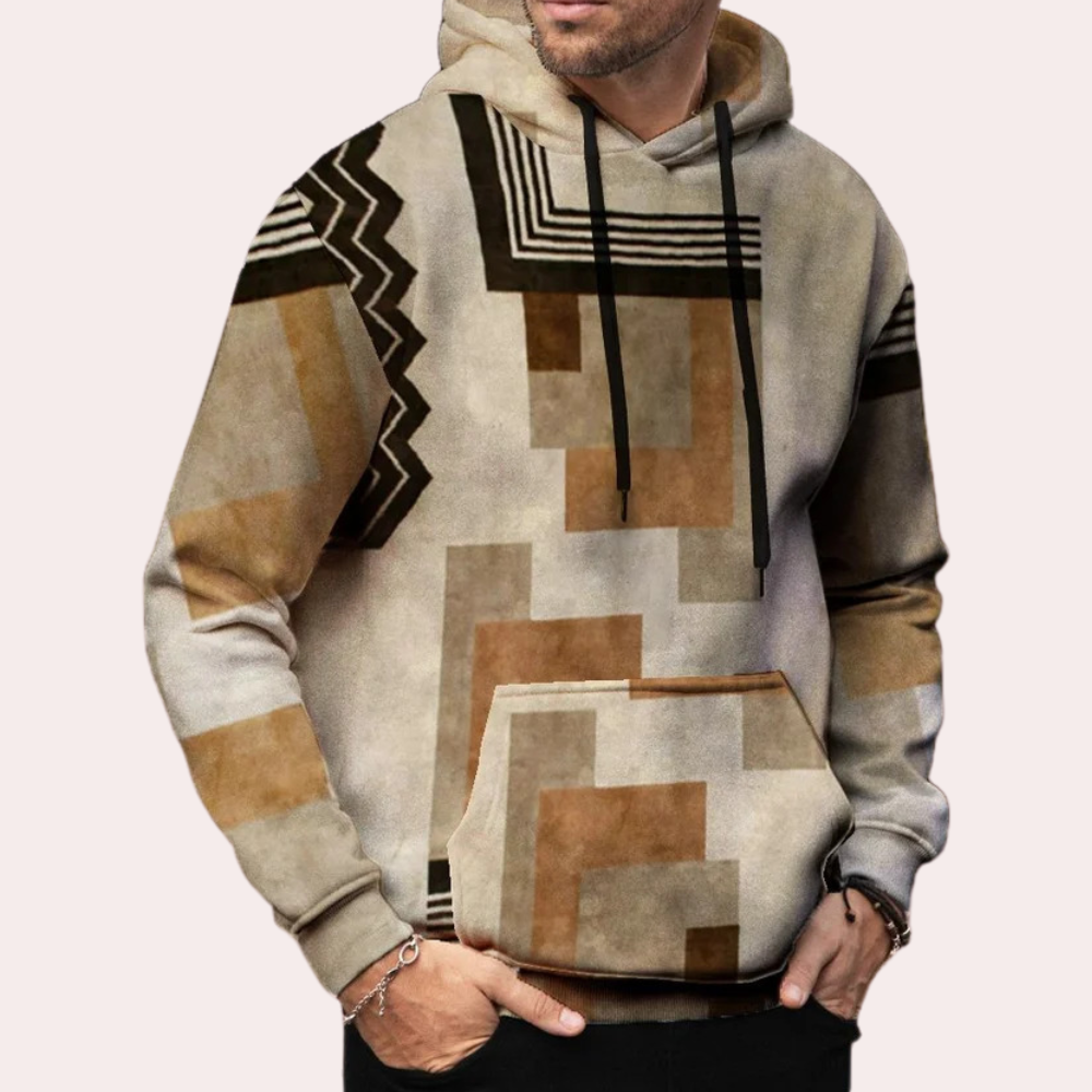 Drune | Klassischer Kapuzenpullover Für Herren