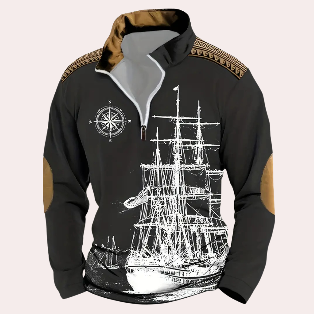 Drune | Retro Sweatshirt für Herren