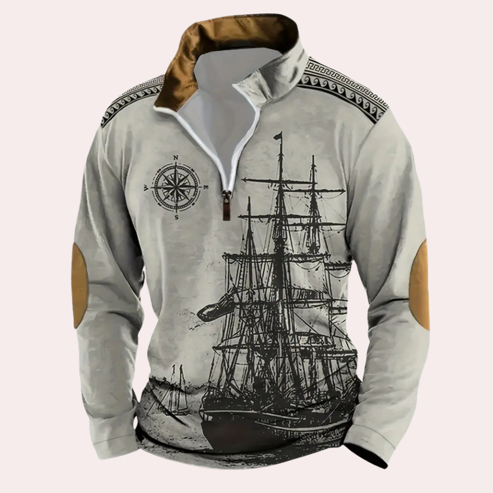 Drune | Retro Sweatshirt für Herren