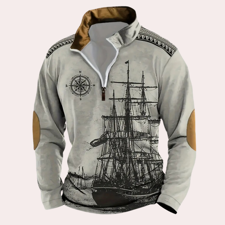 Drune | Retro Sweatshirt für Herren