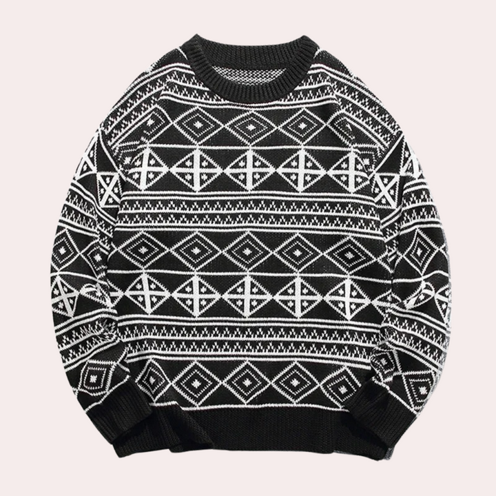 Drune | Warmes, Bequemes Herrenpullover für Jeden Anlass
