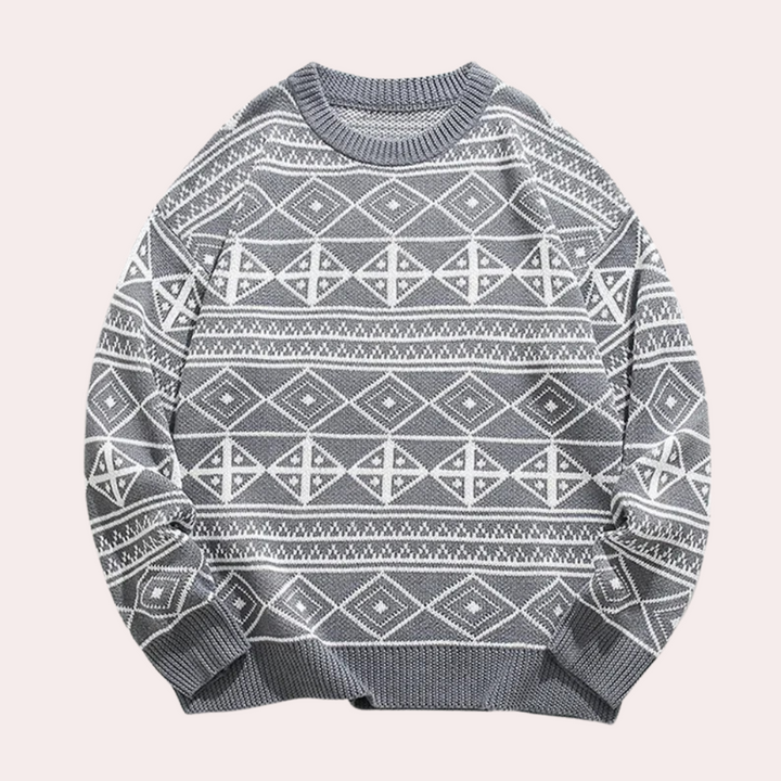 Drune | Warmes, Bequemes Herrenpullover für Jeden Anlass