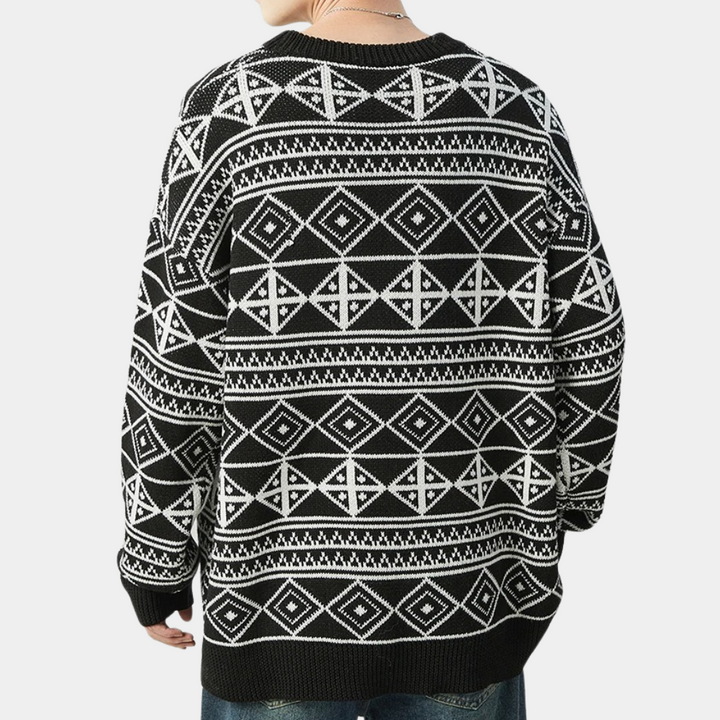 Drune | Warmes, Bequemes Herrenpullover für Jeden Anlass
