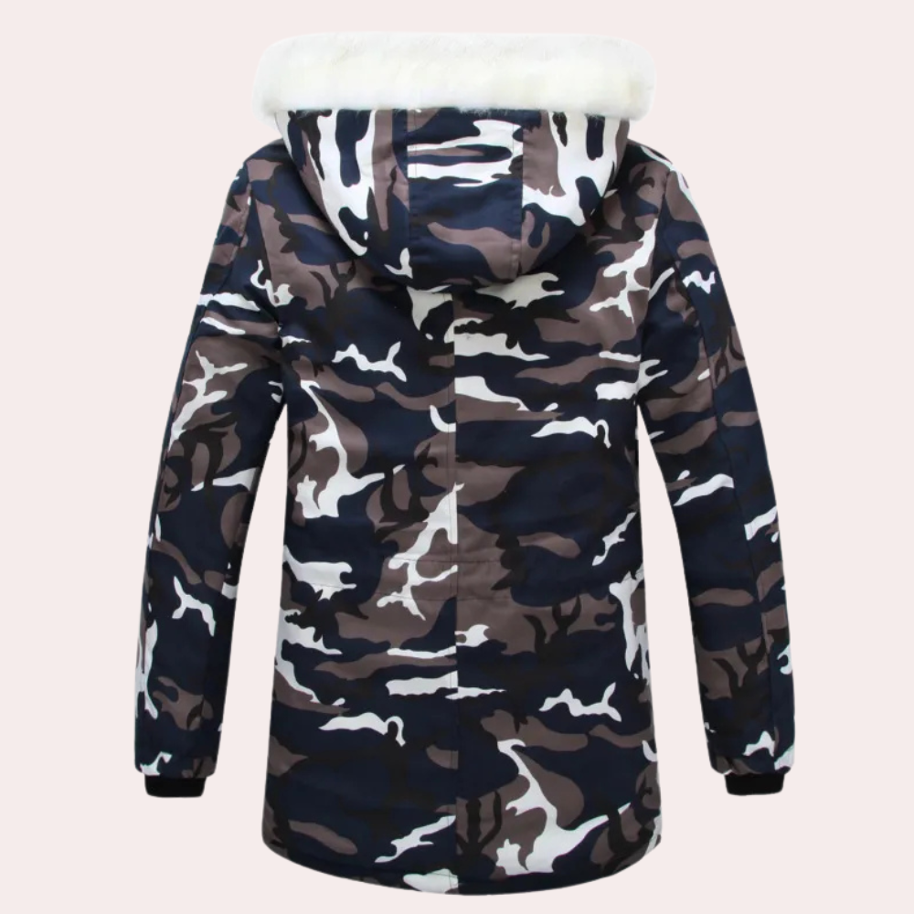 Drune | Tarnjacke mit Kapuze
