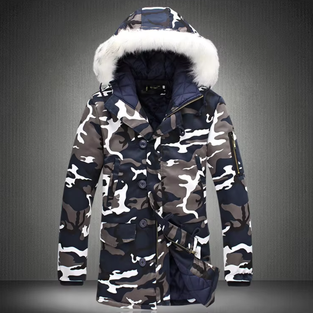 Drune | Tarnjacke mit Kapuze