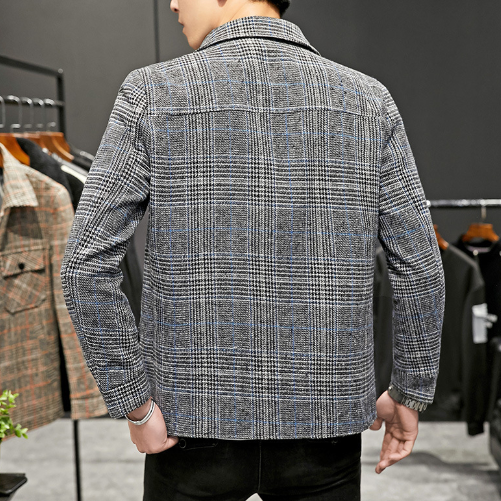 Drune | Karierte Jacke für Männer