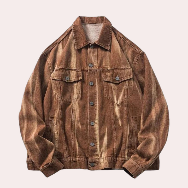 Drune | Klassische Jeansjacke Für Männer Mit Zeitlosem Design