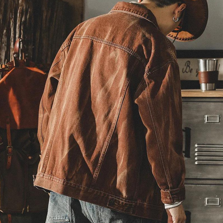 Drune | Klassische Jeansjacke Für Männer Mit Zeitlosem Design