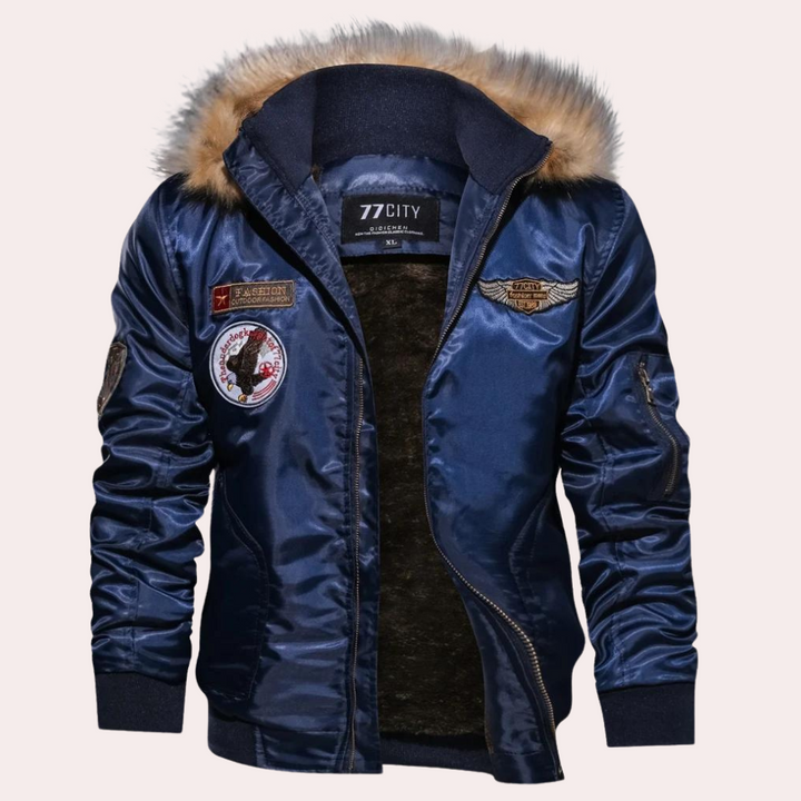 Drune | Winterjacke mit Kapuze für Herren
