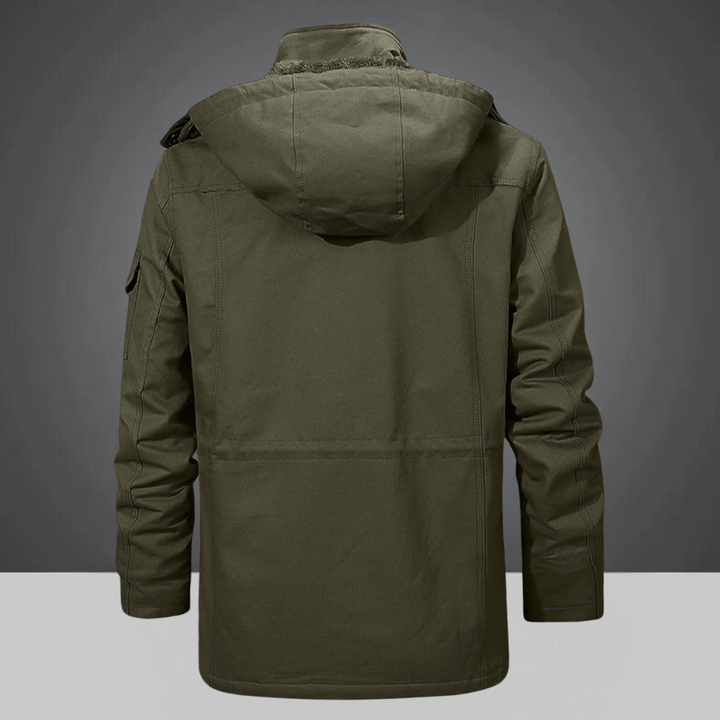 Drune | Herren Winterjacke mit Kapuze