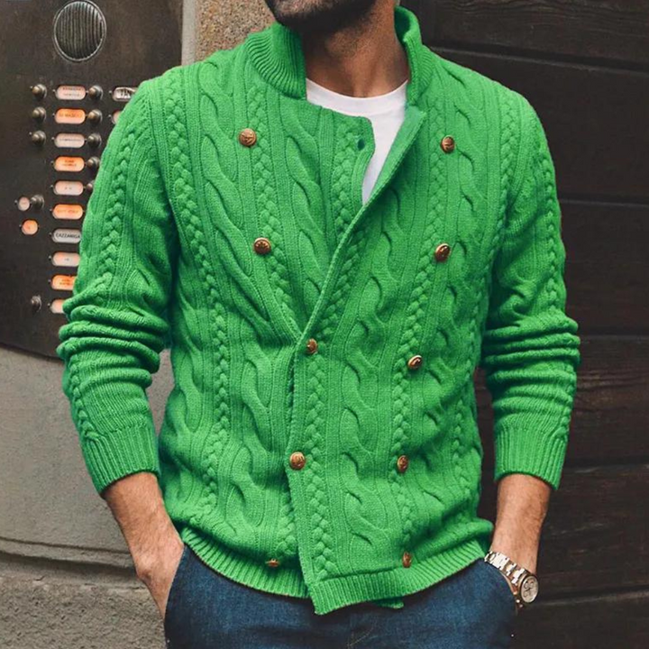 Drune | Klassische Strickjacke Für Herren