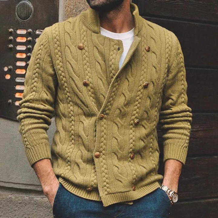 Drune | Klassische Strickjacke Für Herren