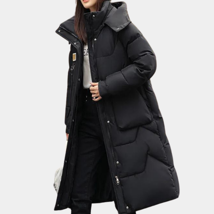 Drune | Luxuriös Wattierte Damenjacke mit Gemütlicher Kapuze