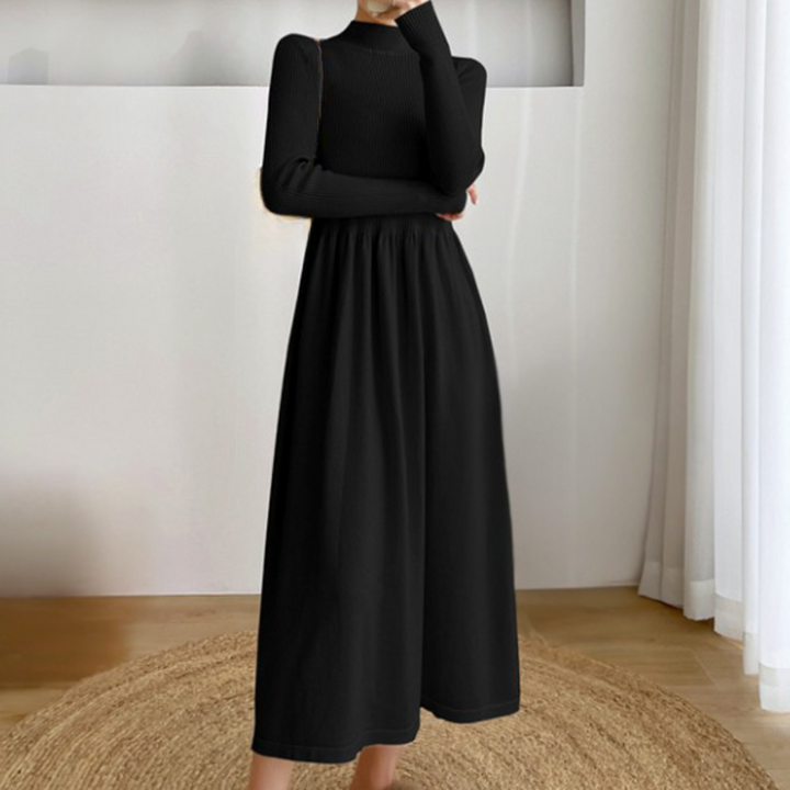 Drune | Stilvolle Winter Chic Strickkleid Für Frauen
