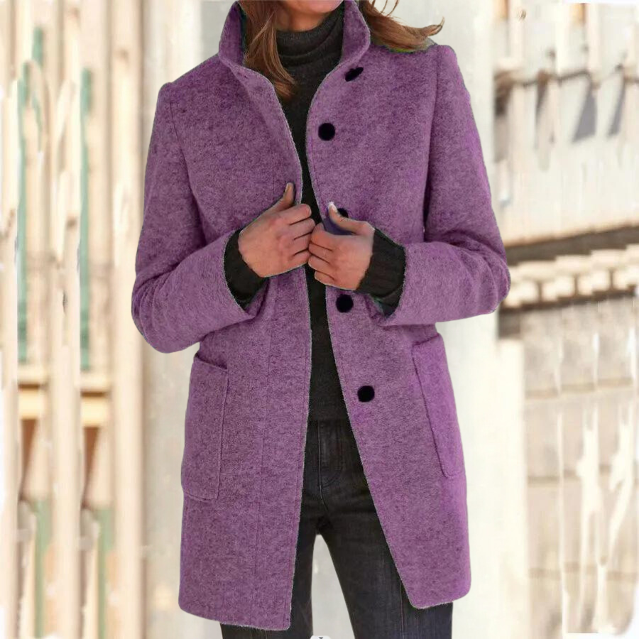 Drune | Elegante Damenjacke mit Stehkragen