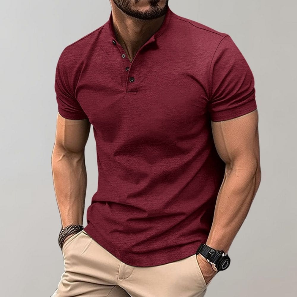 Drune - Elegantes Herrenpoloshirt mit einem lässigen Look