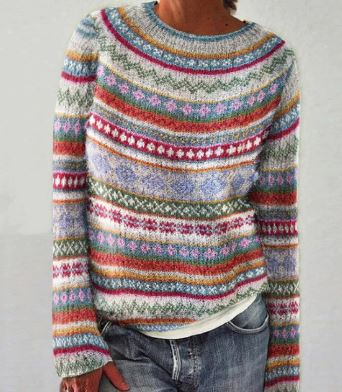 Drune | Farbiger Mode-Pullover
