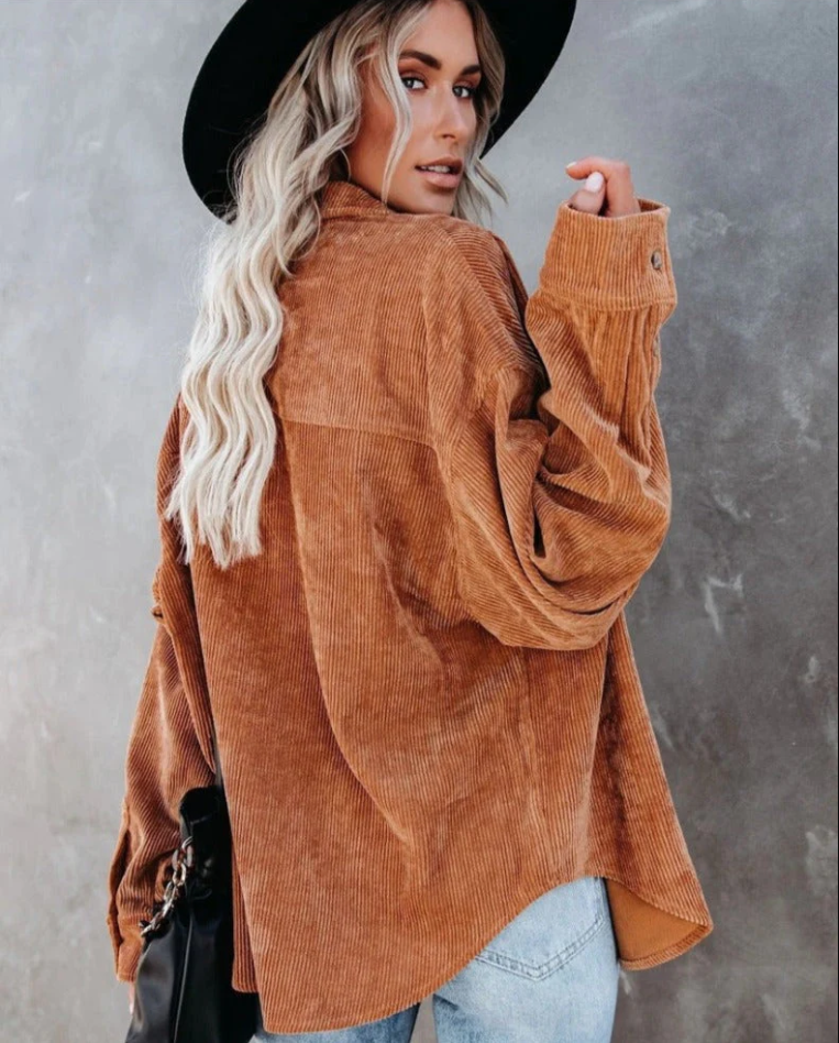 Drune | Weinlese Cordjacke