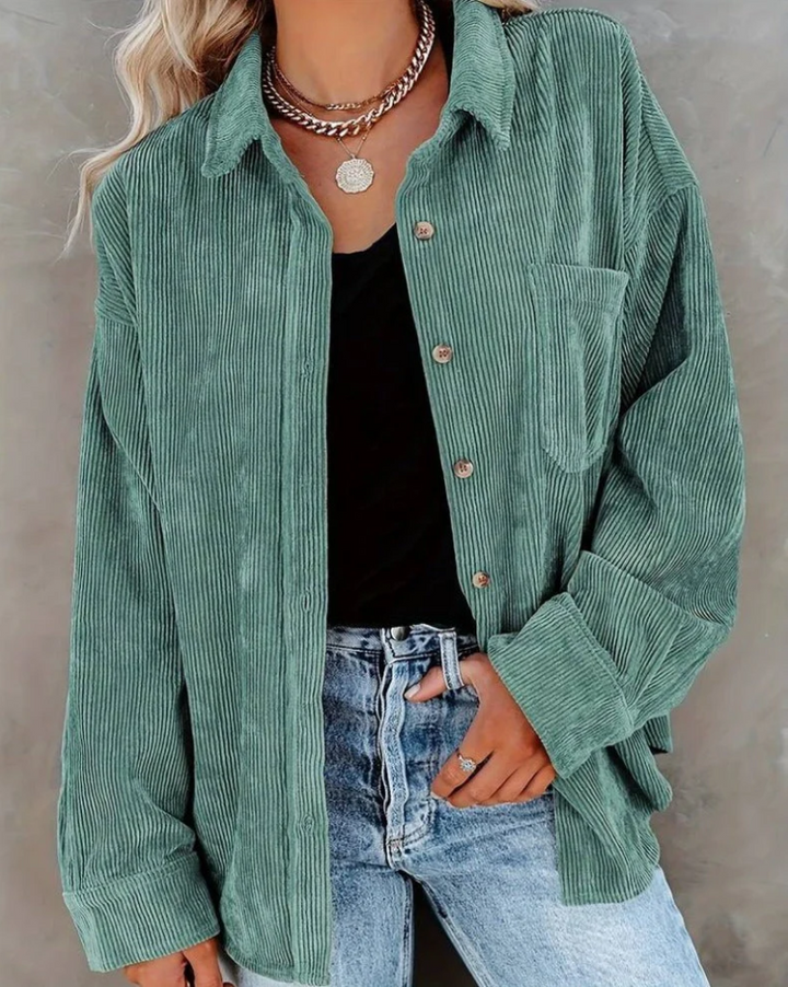 Drune | Weinlese Cordjacke