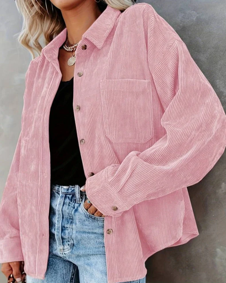 Drune | Weinlese Cordjacke