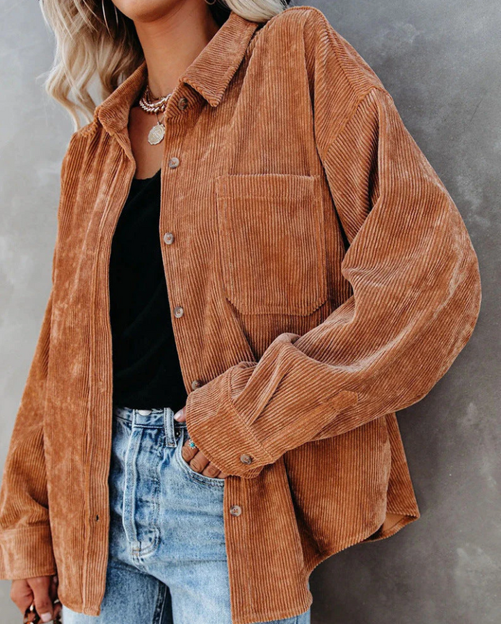 Drune | Weinlese Cordjacke