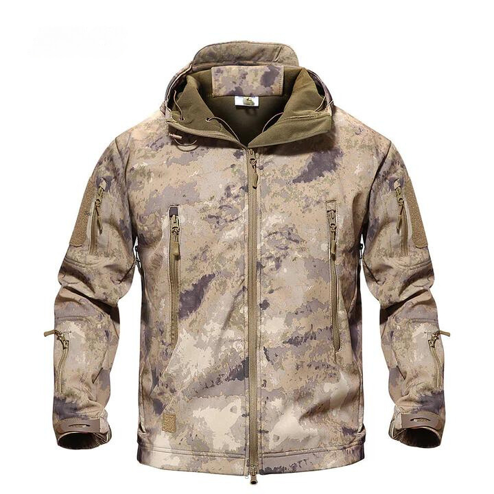 Drune | Wasserdichte, mit Fleece gefütterte Jacke