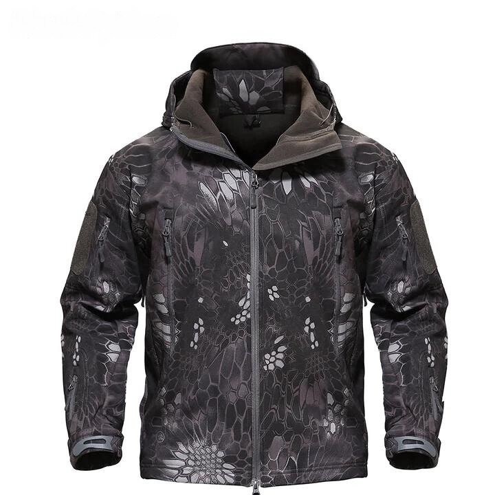 Drune | Wasserdichte, mit Fleece gefütterte Jacke